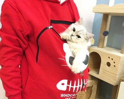 KittyPouch - Cat Lovers Hoodie Cuddle Pouch