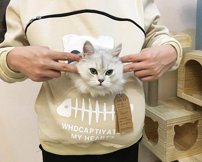 KittyPouch - Cat Lovers Hoodie Cuddle Pouch